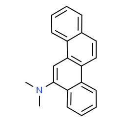 ChemSpider 2D Image | N,N-Dimethyl-6-chrysenamine | C20H17N
