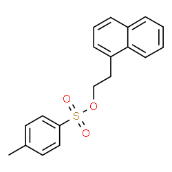 ChemSpider 2D Image | 2-(1-Naphthyl)ethyl 4-methylbenzenesulfonate | C19H18O3S
