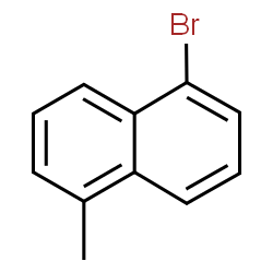ChemSpider 2D Image | 1-Bromo-5-methylnaphthalene | C11H9Br