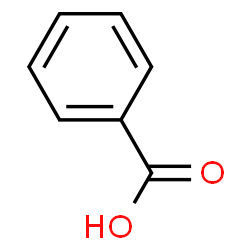 ChemSpider 2D图像|苯甲酸| C7H6O2