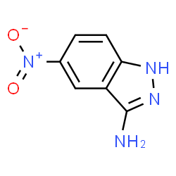 ChemSpider 2D Image | 3-Amino-5-nitroindazole | C7H6N4O2