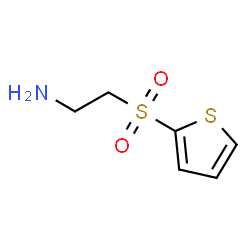 ChemSpider 2D Image | 2-(2-Thienylsulfonyl)ethanamine | C6H9NO2S2