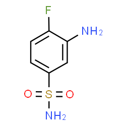 ChemSpider 2D Image | 3-Amino-4-fluorobenzenesulfonamide | C6H7FN2O2S