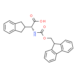 ChemSpider 2D Image | Fmoc-D-2-indanylglycine | C26H23NO4