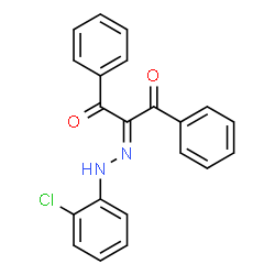 ChemSpider 2D Image | 2-[(2-Chlorophenyl)hydrazono]-1,3-diphenyl-1,3-propanedione | C21H15ClN2O2