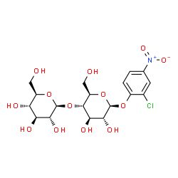 ChemSpider 2D Image | 2-Chloro-4-nitrophenyl b-D-cellobioside | C18H24ClNO13