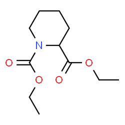 ChemSpider 2D Image | Diethyl 1,2-piperidinedicarboxylate | C11H19NO4