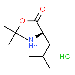 ChemSpider 2D Image | H-D-Leu-OtBu hydrochloride | C10H22ClNO2