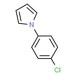 ChemSpider 2D Image | 1-(4-Chlorophenyl)pyrrole | C10H8ClN