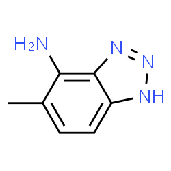 ChemSpider 2D Image | 5-Methyl-1H-benzotriazol-4-amine | C7H8N4