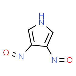 ChemSpider 2D Image | 3,4-Dinitroso-1H-pyrrole | C4H3N3O2