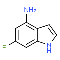 ChemSpider 2D Image | 6-Fluoro-1H-indol-4-amine | C8H7FN2