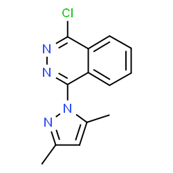 ChemSpider 2D Image | 1-Chloro-4-(3,5-dimethyl-1H-pyrazol-1-yl)phthalazine | C13H11ClN4