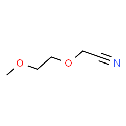 ChemSpider 2D Image | (2-Methoxyethoxy)acetonitrile | C5H9NO2