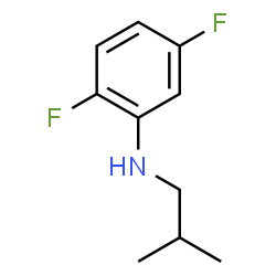 ChemSpider 2D Image | 2,5-Difluoro-N-isobutylaniline | C10H13F2N