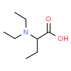 ChemSpider 2D Image | 2-(Diethylamino)butanoic acid | C8H17NO2