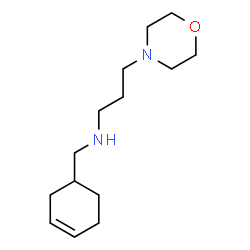 ChemSpider 2D Image | N-(3-Cyclohexen-1-ylmethyl)-4-morpholinepropanamine | C14H26N2O