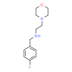 ChemSpider 2D Image | N-(4-Fluorobenzyl)-2-(4-morpholinyl)ethanamine | C13H19FN2O