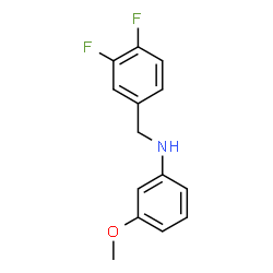 ChemSpider 2D Image | N-(3,4-Difluorobenzyl)-3-methoxyaniline | C14H13F2NO