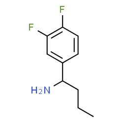 ChemSpider 2D Image | 1-(3,4-Difluorophenyl)-1-butanamine | C10H13F2N