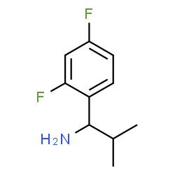 ChemSpider 2D Image | 1-(2,4-Difluorophenyl)-2-methyl-1-propanamine | C10H13F2N