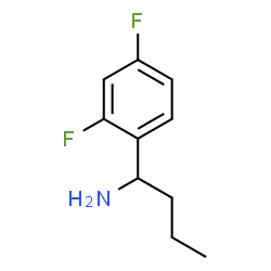 ChemSpider 2D Image | 1-(2,4-Difluorophenyl)-1-butanamine | C10H13F2N