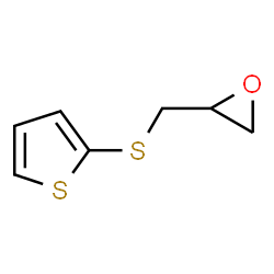 ChemSpider 2D Image | 2-[(2-Thienylsulfanyl)methyl]oxirane | C7H8OS2