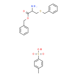 ChemSpider 2D Image | Benzyl S-benzylcysteinate 4-methylbenzenesulfonate (1:1) | C24H27NO5S2