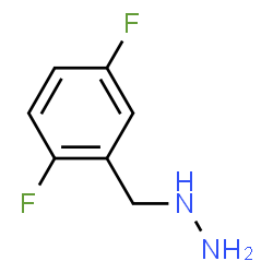ChemSpider 2D Image | (2,5-Difluorobenzyl)hydrazine | C7H8F2N2