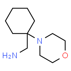 ChemSpider 2D Image | (1-morpholinocyclohexyl)methanamine | C11H22N2O
