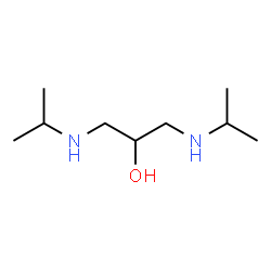 ChemSpider 2D Image | 1,3-Bis(isopropylamino)-2-propanol | C9H22N2O