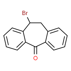 ChemSpider 2D Image | 10-Bromo-10,11-dihydro-5H-dibenzo[a,d][7]annulen-5-one | C15H11BrO
