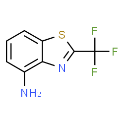 ChemSpider 2D Image | 2-(Trifluoromethyl)-4-benzothiazolamine | C8H5F3N2S