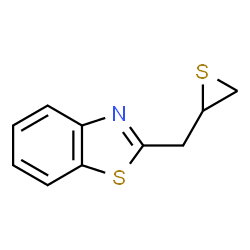 ChemSpider 2D Image | 2-(2-Thiiranylmethyl)-1,3-benzothiazole | C10H9NS2