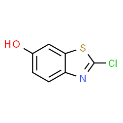 ChemSpider 2D Image | 2-CHLORO-6-BENZOTHIAZOLOL | C7H4ClNOS