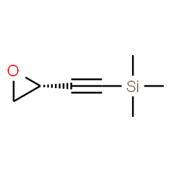 ChemSpider 2D Image | Trimethyl[(2R)-2-oxiranylethynyl]silane | C7H12OSi