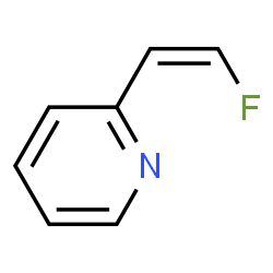 ChemSpider 2D Image | 2-[(Z)-2-Fluorovinyl]pyridine | C7H6FN