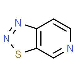 ChemSpider 2D Image | [1,2,3]Thiadiazolo[5,4-c]pyridine | C5H3N3S