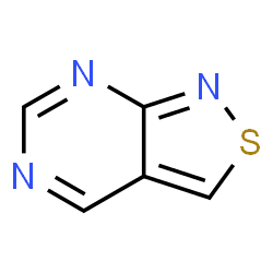 ChemSpider 2D Image | [1,2]Thiazolo[3,4-d]pyrimidine | C5H3N3S