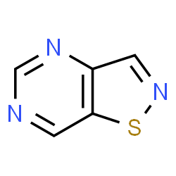 ChemSpider 2D Image | [1,2]Thiazolo[4,5-d]pyrimidine | C5H3N3S