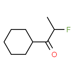 ChemSpider 2D Image | 1-Cyclohexyl-2-fluoro-1-propanone | C9H15FO