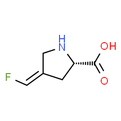 ChemSpider 2D Image | (4Z)-4-(Fluoromethylene)-L-proline | C6H8FNO2