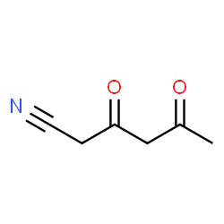 ChemSpider 2D Image | 3,5-Dioxohexanenitrile | C6H7NO2