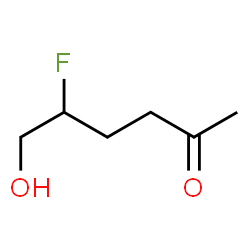 ChemSpider 2D Image | 5-Fluoro-6-hydroxy-2-hexanone | C6H11FO2