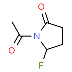 ChemSpider 2D Image | 1-Acetyl-5-fluoro-2-pyrrolidinone | C6H8FNO2