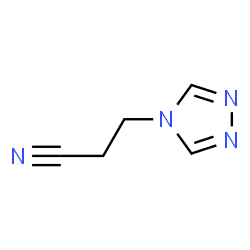 ChemSpider 2D Image | 3-(4H-1,2,4-Triazol-4-yl)propanenitrile | C5H6N4