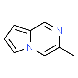 ChemSpider 2D Image | 3-Methylpyrrolo[1,2-a]pyrazine | C8H8N2