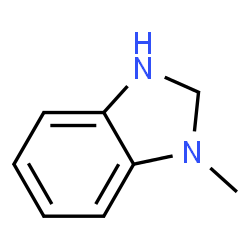 ChemSpider 2D Image | 1-Methyl-2,3-dihydro-1H-benzimidazole | C8H10N2