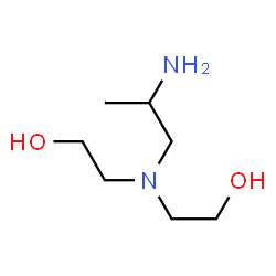 ChemSpider 2D Image | 2,2'-[(2-Aminopropyl)imino]diethanol | C7H18N2O2