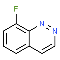 ChemSpider 2D Image | 8-Fluorocinnoline | C8H5FN2